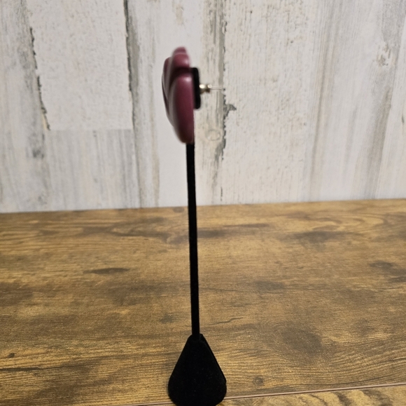 Vintage Purple Pink Statement Earrings - Picture 4 of 6